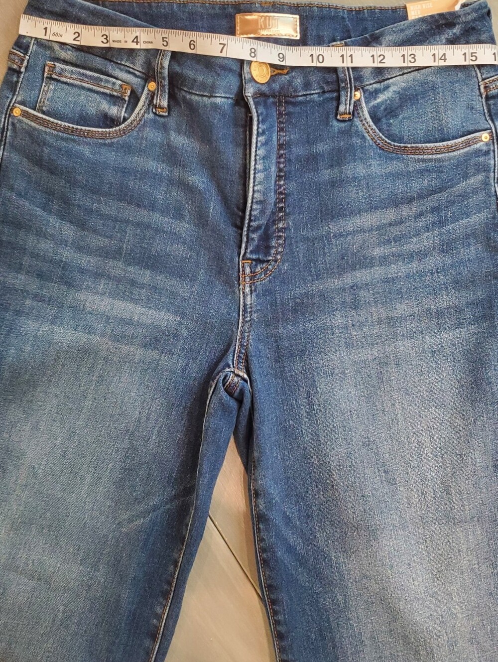 NWT Kut From The Kloth High-Rise MEG Fab AB Wide Leg Women’s Jeans Size 6 - Picture 4 of 13